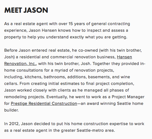 Jason Hason // Seattle Real Estate Agent